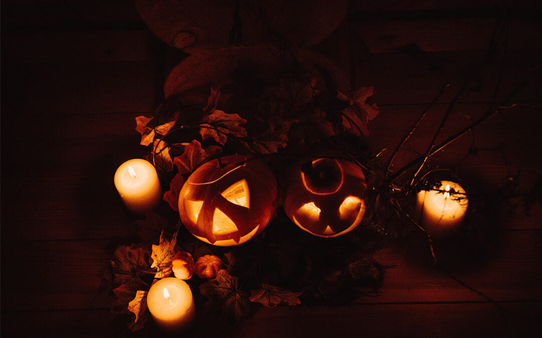 Dekorera ditt växthus till Halloween