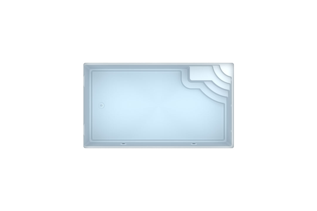 Glasfiberpool Atlantis