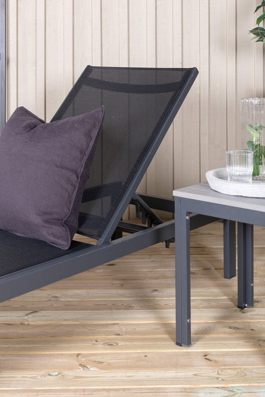 COPACABANA solstol, svart