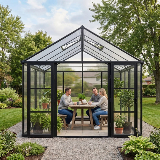 Växthus Aria, 9,4 kvm