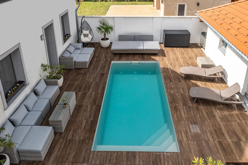 Glasfiberpool Family