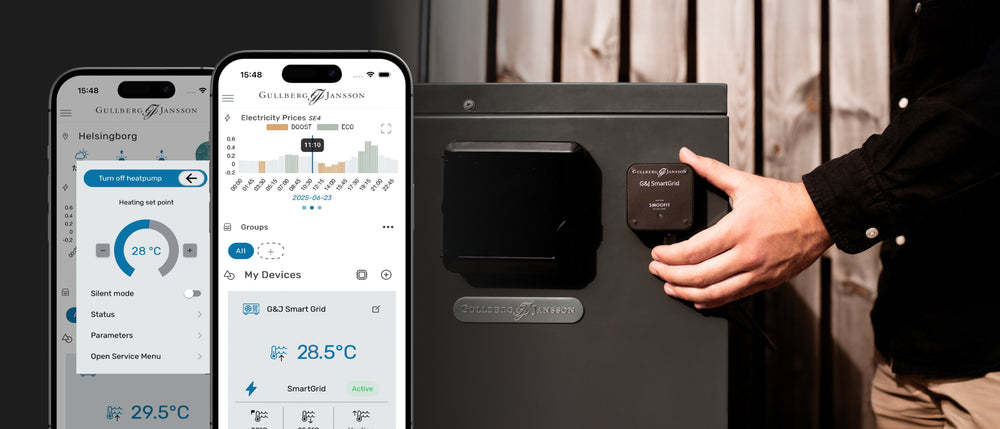 G&J Smart Grid - elprisstyrning värmepumpar