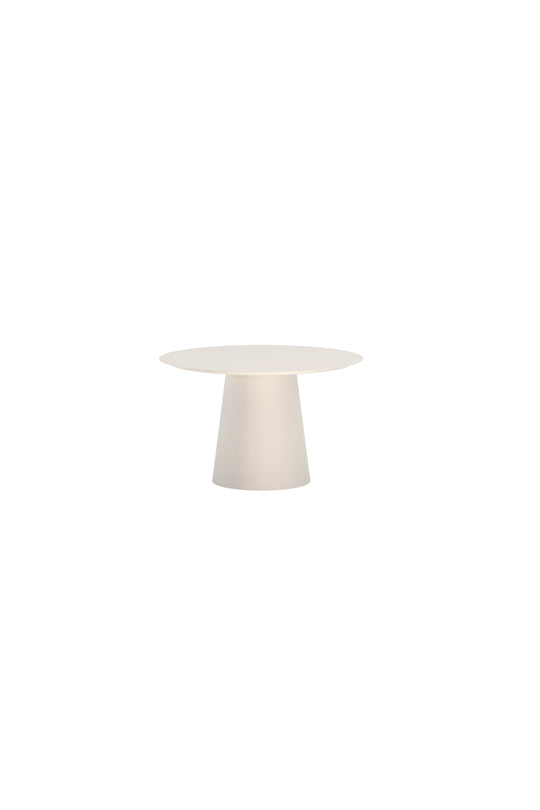 LANZO Runda Matbord Ø120 Beige