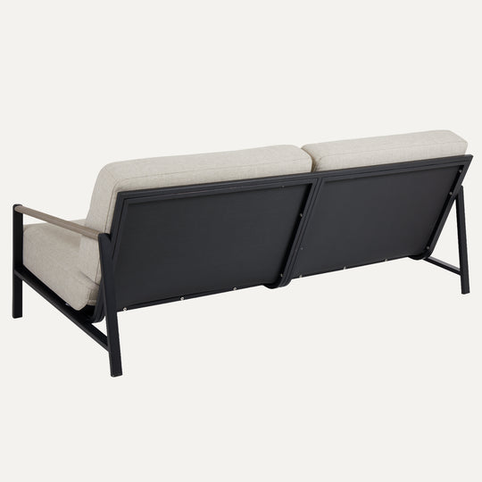 Lyra 2,5-sits soffa Svart/Sand