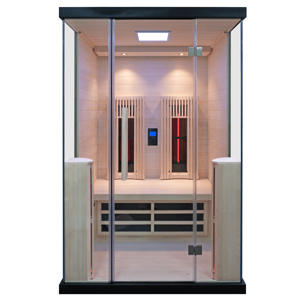 Nordic Relax 2 - Black Edition - Infraröd bastu för 2 personer