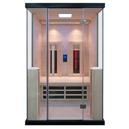 Nordic Relax 2 - Black Edition - Infraröd bastu för 2 personer