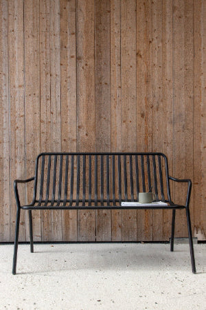 Peking Bänksoffa svart