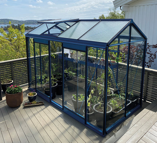 Växthus Piccolo 4, 4,7 kvm - Valfri RAL