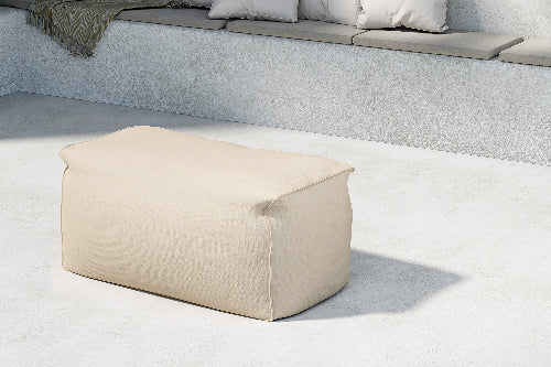 Redang fotpall beige