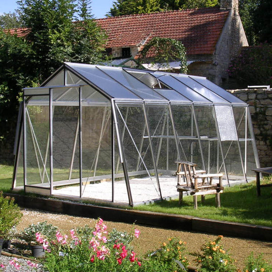 Växthus S106 - 13,6 m2 Aluline