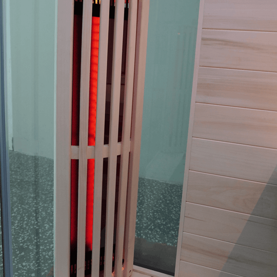 Nordic Relax 2 - Black Edition - Infraröd bastu för 2 personer